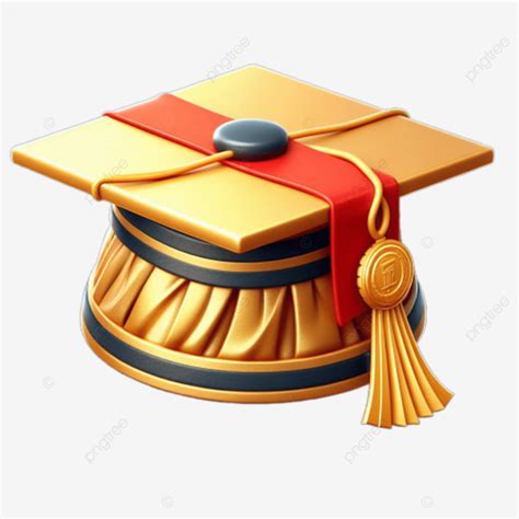 Graduation Cap Flat Multi Color Illustrations Vector Graduation Cap