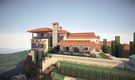 Italian Villa On World Of Keralis Minecraft Project Minecraft Beach