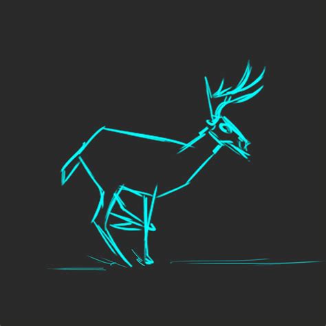 Deer Running Gif