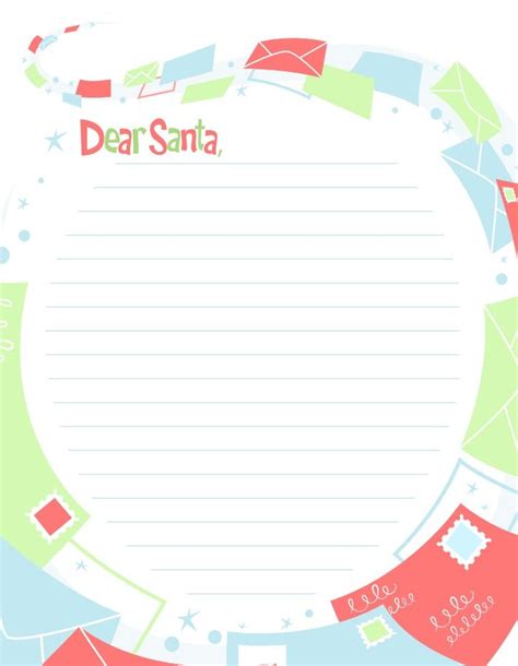 Free Printable Santa Letters for Kids