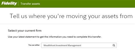 Transfer From Wealthfront to Fidelity (2024)