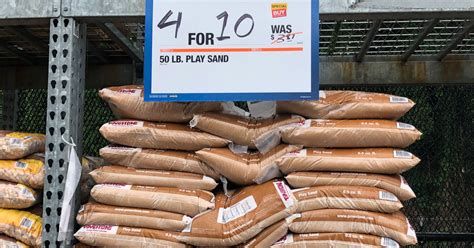 Play Sand 50-LB Bags Only $2.50 at Home Depot