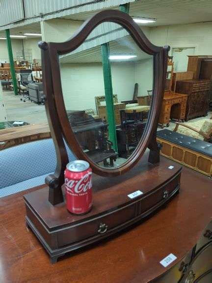 Vintage Shaving Mirror Dixon S Auction At Crumpton