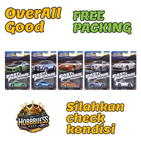 Full Set Pcs Hot Wheels Fast Furious Brian O Conner Series Original Lazada Indonesia
