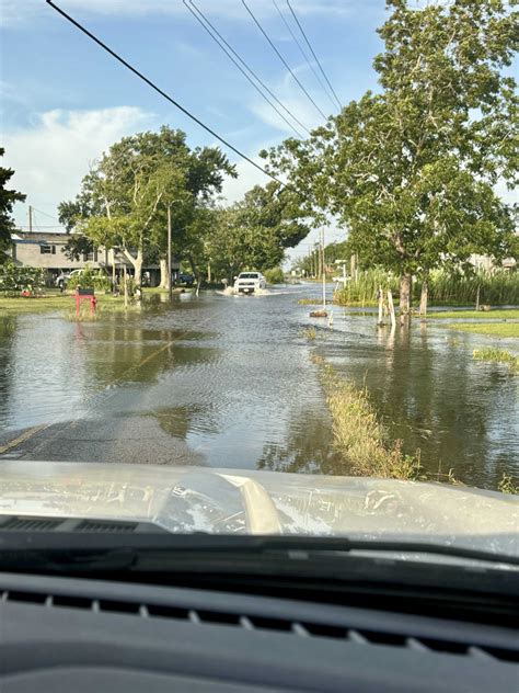 Tropical Storm Alberto Floods Only Road In And Out Of Dulac