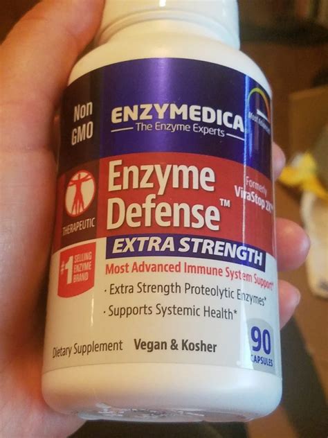 Enzymedica - Enzyme Defense Extra Strength, Most Advanced Immune System ...
