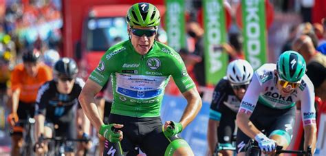 Vuelta Fabio Jakobsen Stelt Groene Puntentrui Veilig Wielerflits