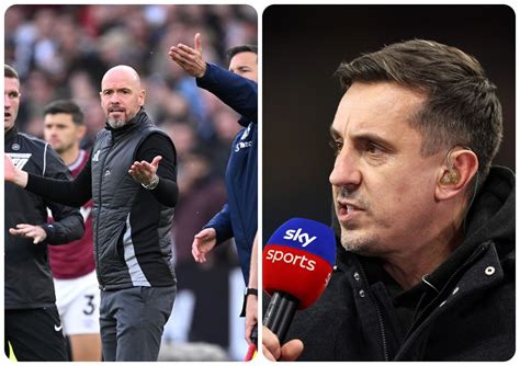 Man United Boss Erik Ten Hag Has Been Given A Warning By Gary Neville