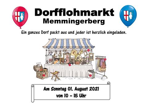 Dorfflohmarkt In Memmingerberg