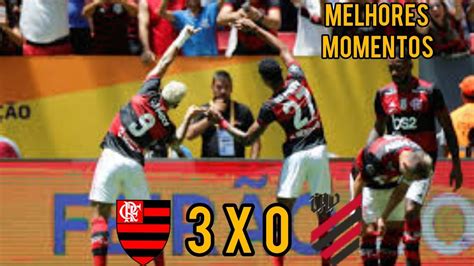 Melhores Momentos Flamengo 3x0 Athletico Pr MengÃo É CampeÃo Da