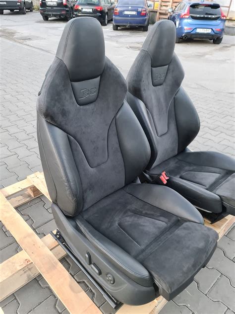 Fotele Audi S Rs A T Recaro Alcantara Grzane Za Z Z Lublin