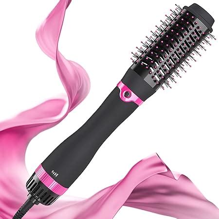 Amazon Conair Double Ceramic In Hot Air Brush Dry As You Style Hair Drying Curler