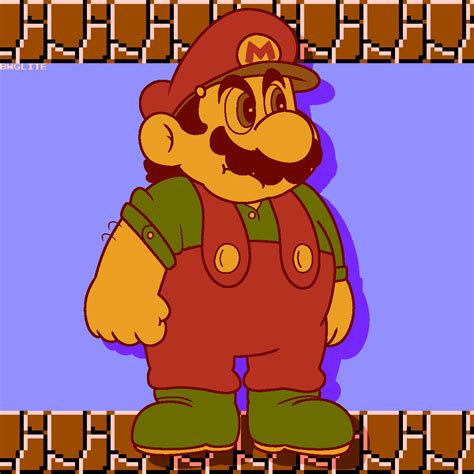 Minecraft Smb Edition Mario By Bwglite On Deviantart