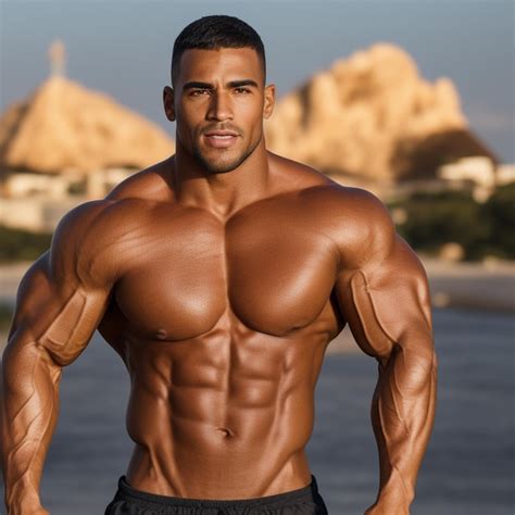 Premium Photo Brazilian Bodybuilder