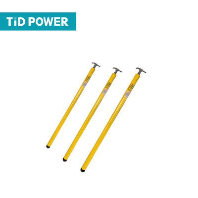 High Voltage Insulated Resistance Triangle Hot Stick Telescopic