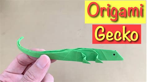 Gecko Origami A Fun And Easy Step By Step Tutorial For Beginners