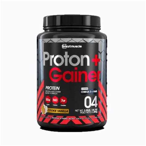 Smart Muscle Proton Gainer Proteina Hipercalorica 3 Libras Fitness And Supplements