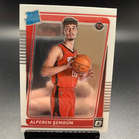 Donruss Optic Alperen Sengun Rated Rookie Rc Houston