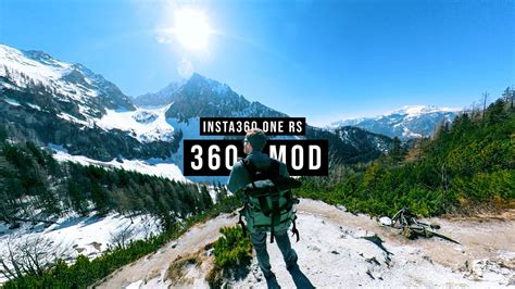 Insta360 ONE RS | 360-Mod-Lens footage - YouTube
