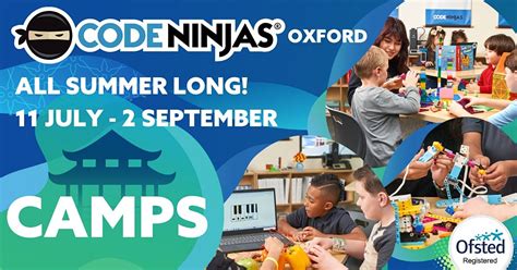 Summer Holiday Computer Coding Activity Camp For Kids In Oxford Code