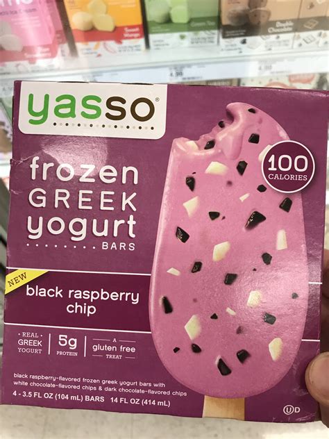 Yasso Frozen Greek Yogurt Black Raspberry Chip Frozen Greek Yogurt