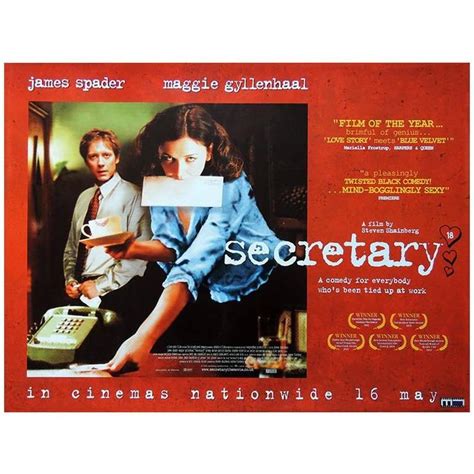 "Secretary" Film Poster, 2002 For Sale at 1stdibs