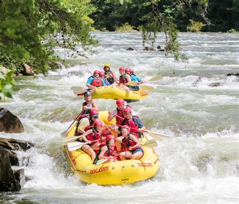 Middle Ocoee River Rafting Nantahala Outdoor Center