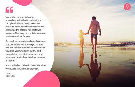 Touching And Heartfelt Letters To A Father From His Son