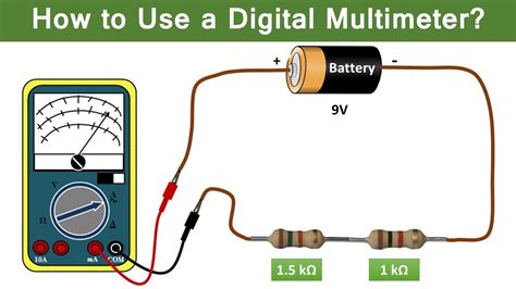 How To Measure Voltage Current And Resistance How To Use A Multimeter