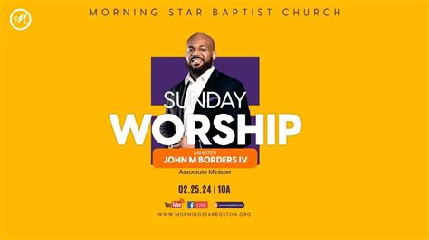 Sunday Worship Service Youtube