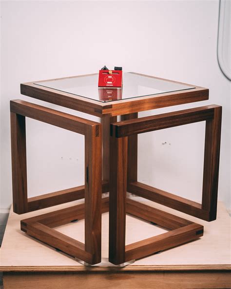 Infinity Cube Table Frees Plans Katz Moses Woodworking