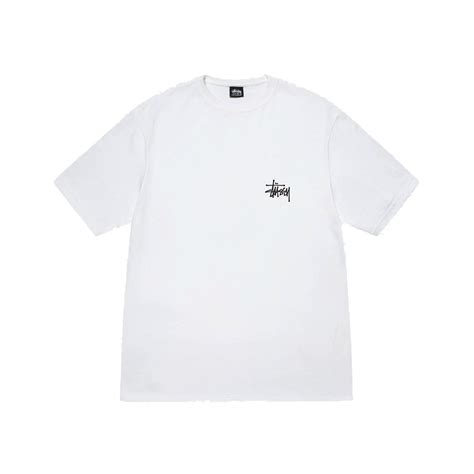 Stüssy Basic Unisex T Shirt Stil Laden