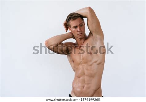 Sexy Athletic Man Naked Torso On Stock Photo 1374199265 Shutterstock