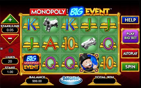 Monopoly Big Event Slot Review 🥇 (2025) - RTP & Free Spins