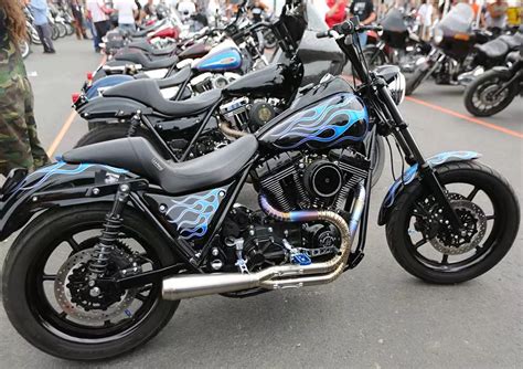 Harley Davidson Fxr Show At The Sturgis Buffalo Chip Hot Bike