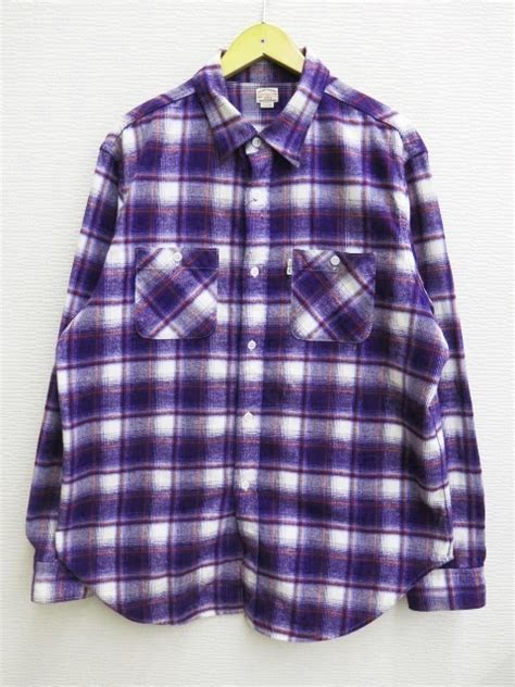 COOTIE クーティー CTE 16A405 16AW Flannel Check L S Oversized Shirt オーバーサイズ