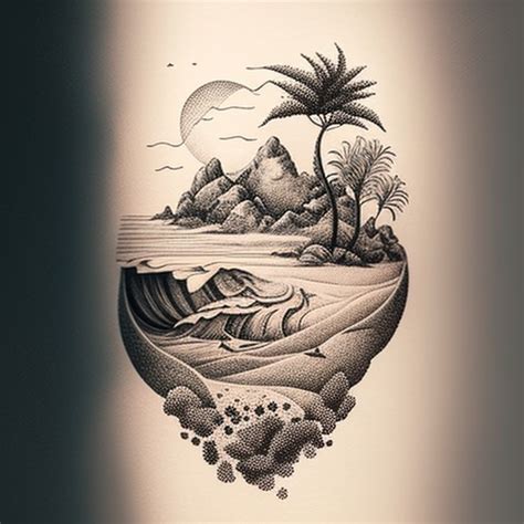 92 Beach Themed Tattoo Ideas - TattooClue.com