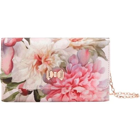 Ted Baker Misoso Painted Posie Clutch Bag 83 Liked On Polyvore