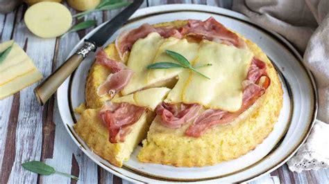 G Teau De Pommes De Terre Au Jambon Et Au Fromage