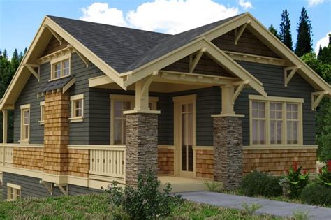 Cozy Craftsman Bungalow House Plans Houseplans Blog