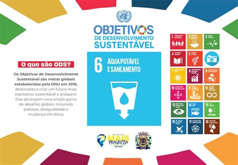 Ods 6 Água Potável E Saneamento - Prefeitura de Leme e os Objetivos de Desenvolvimento Sustentável – ODS ...