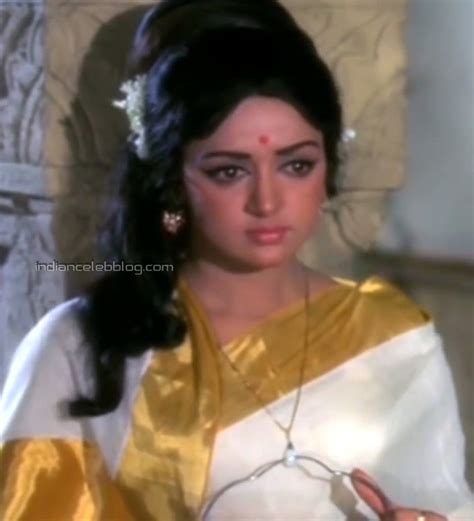 Hema Malini Bollywood Sharafat Hot Saree Hd Caps Indiancelebblog