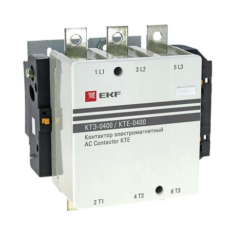 Контактор EKF КТЭ, 400А 380В NO ctr-b-400-380 - выгодная цена, отзывы ...