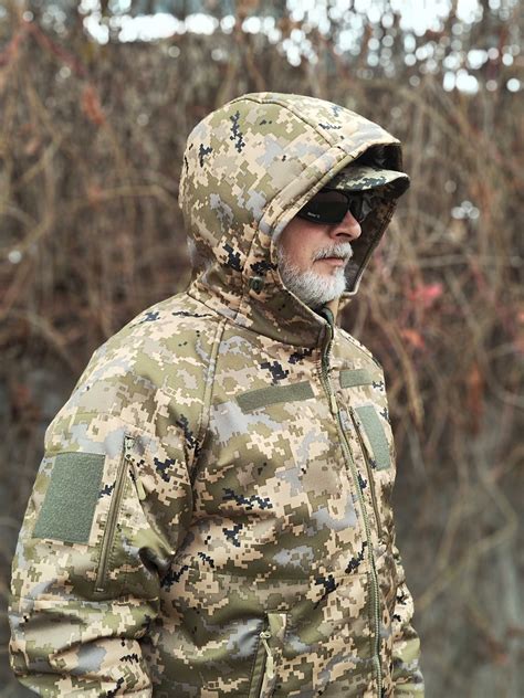 Куртка тактична Softshell утеплена з Omni-heat піксель Софтшелл: 2 100 ...