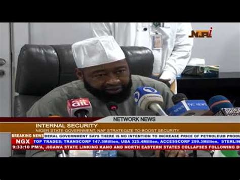 Governor Umaru Bago S Visit To The Chief Of Air Force In Abuja As