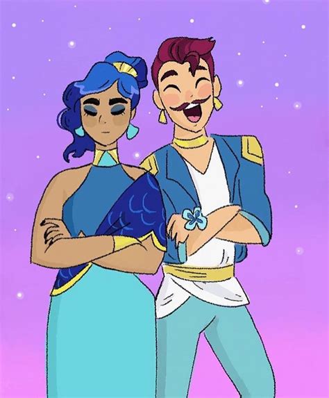 Mermista And Seahawk Are Actually Like The Cutest Canon Couple On The Show Uwu C She