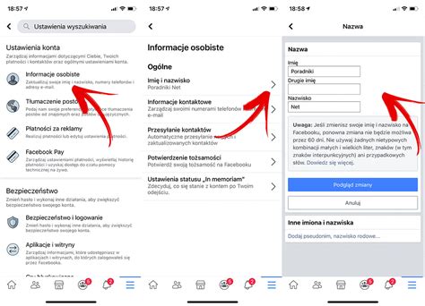 Jak Zmieni Nazwisko Na Fb Edytowa Nazw U Ytkownika