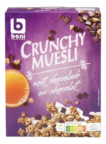 Boni Selection Crunchy Muesli Chocolat G Colruyt