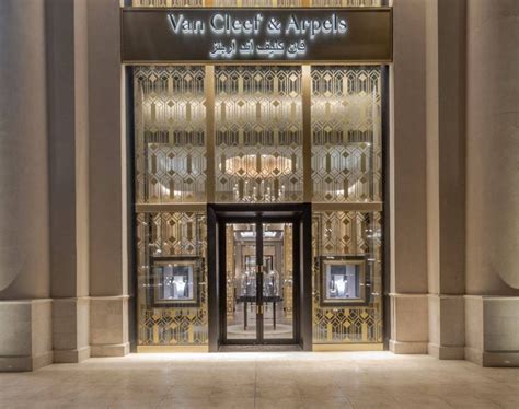 Van Cleef Arpels Welcomes Visitors At Its New Boutique At Place