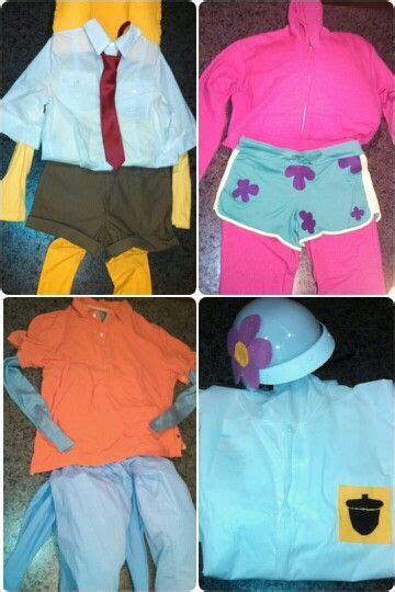 Homemade Spongebob characters costumes | Character costumes, Costumes ...